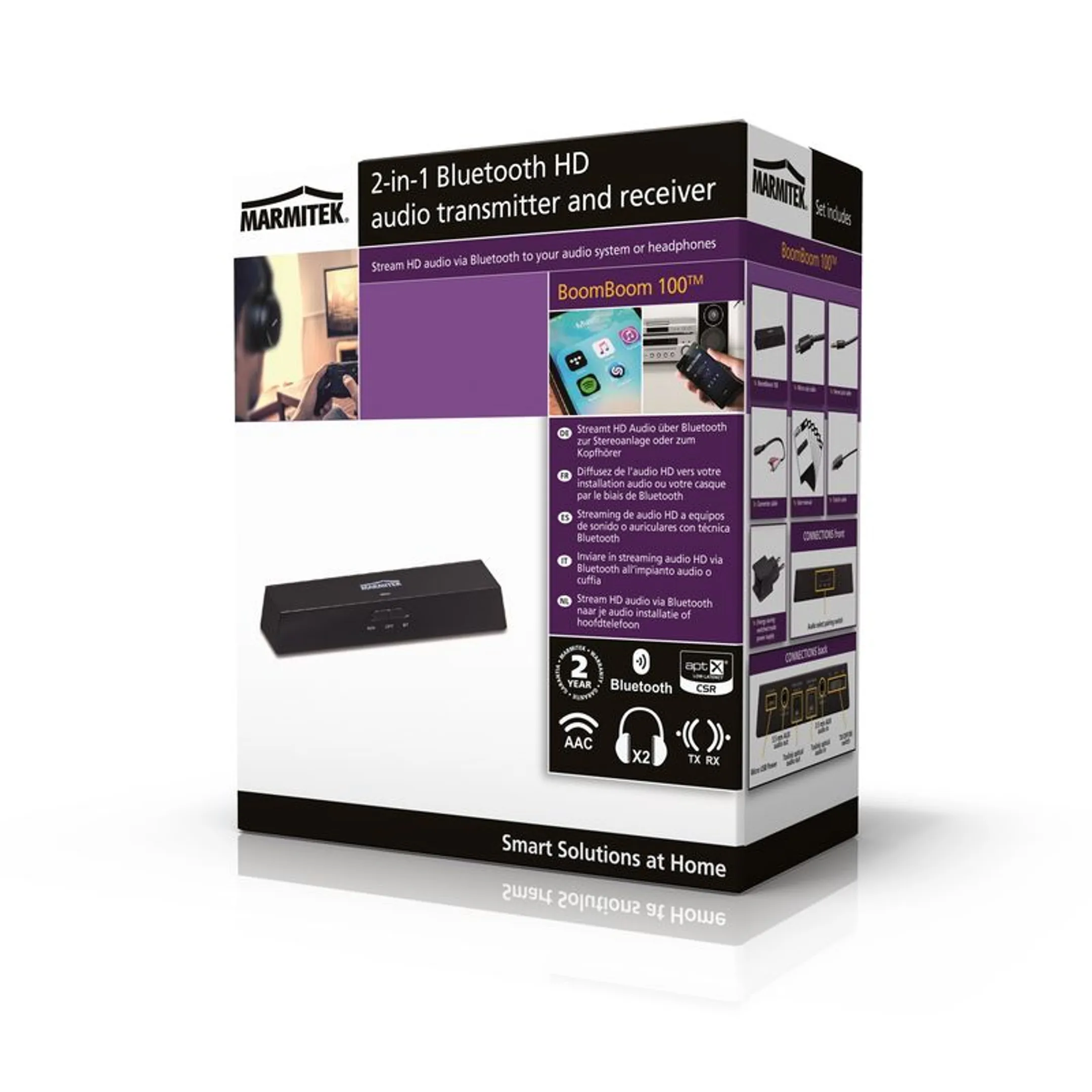 Marmitek Transmetteur et récepteur bluetooth BoomBoom 100 image