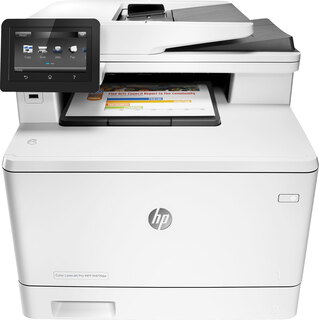 HP LaserJet Color MFP M477FDW Blanc