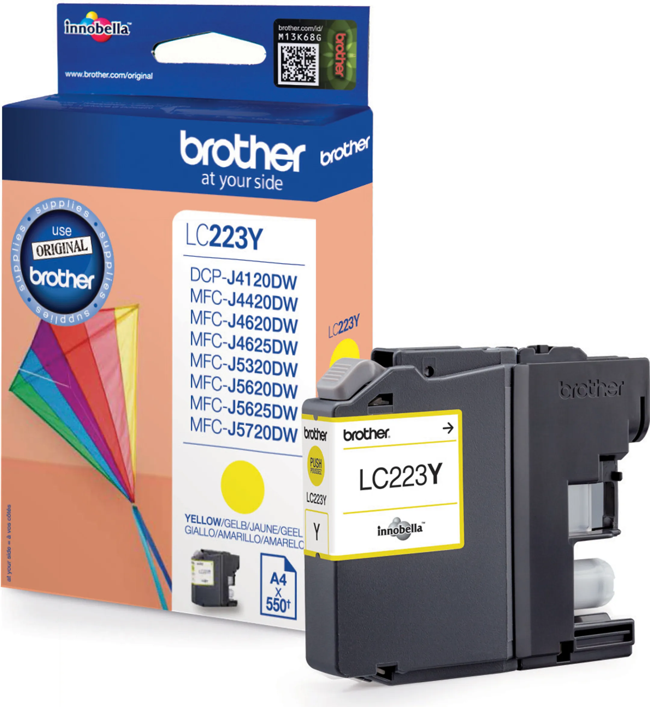 LC223Y Jaune - Cartouche d'encre