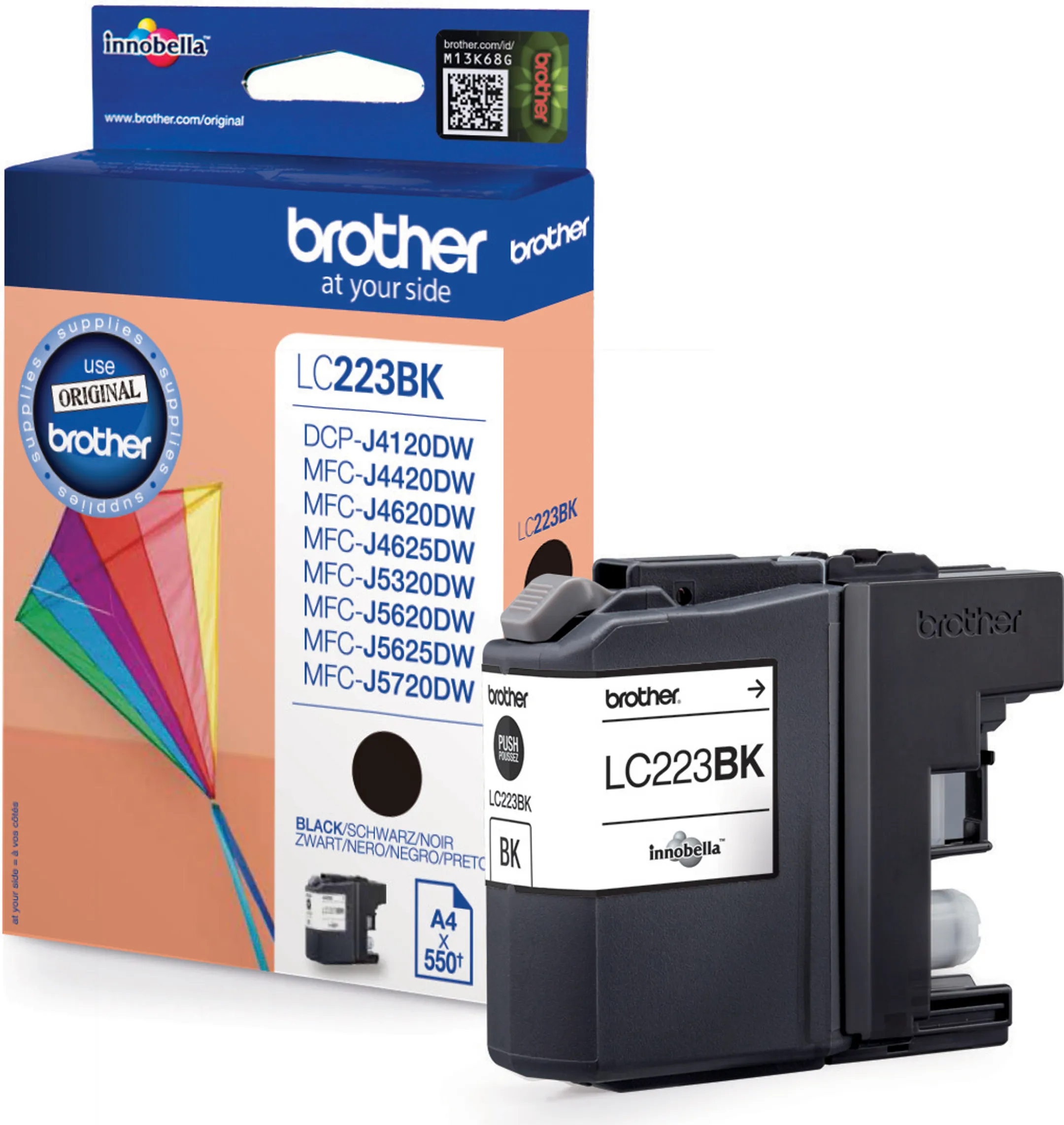 LC223BK Schwarz - Tintenpatrone