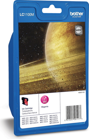 Brother Cartouche d'encre LC-1100M - Magenta