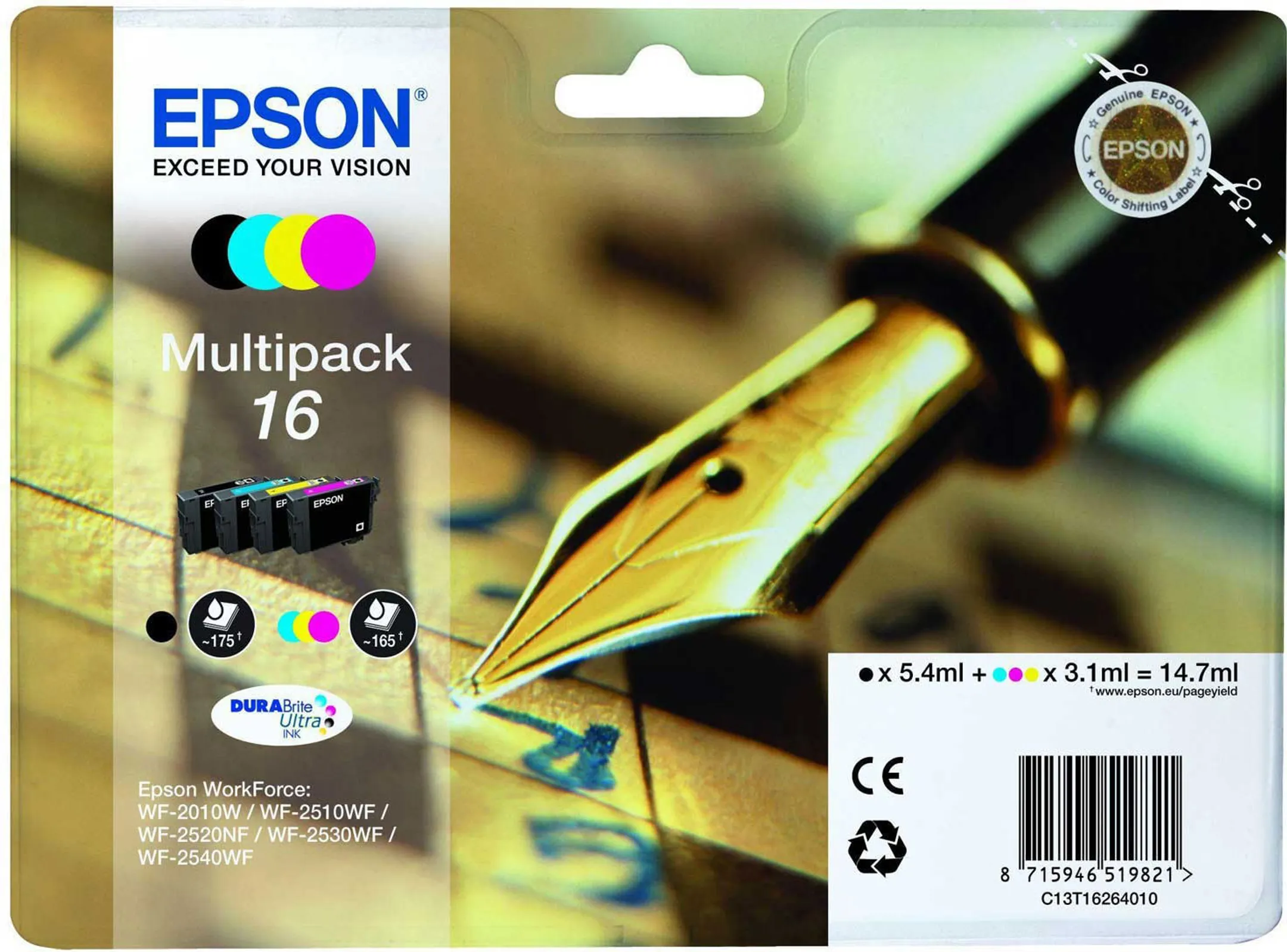 16 Multipack - Cartouche d'encre
