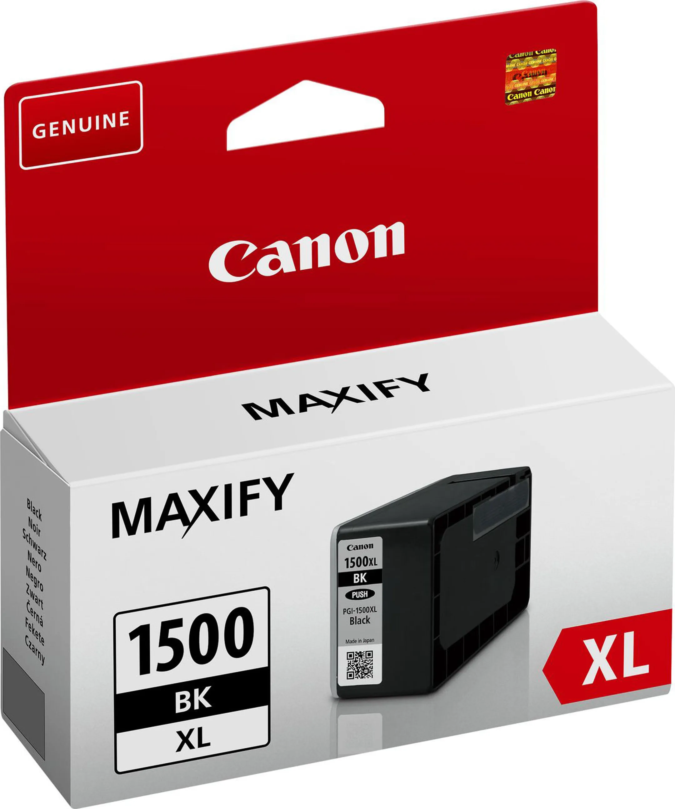 Canon Cartouche d'encre PGI-1500 XL Maxify - Noir image