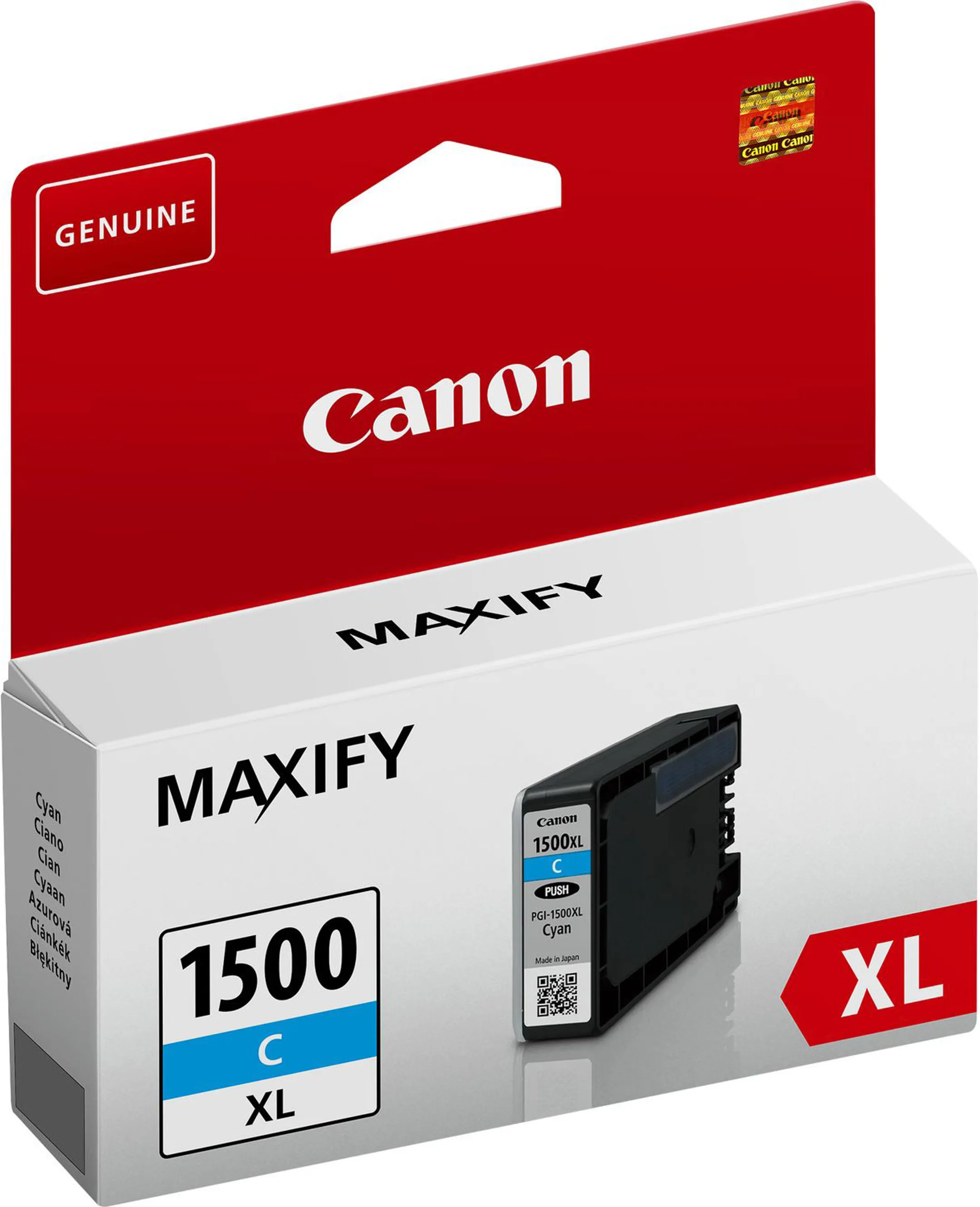 Canon Cartouche d'encre PGI-1500 XL Maxify - Cyan image