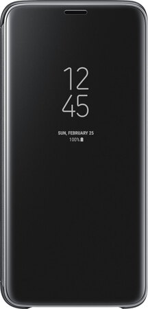Samsung Clear View Standing Cover pour Galaxy S9 - Noir