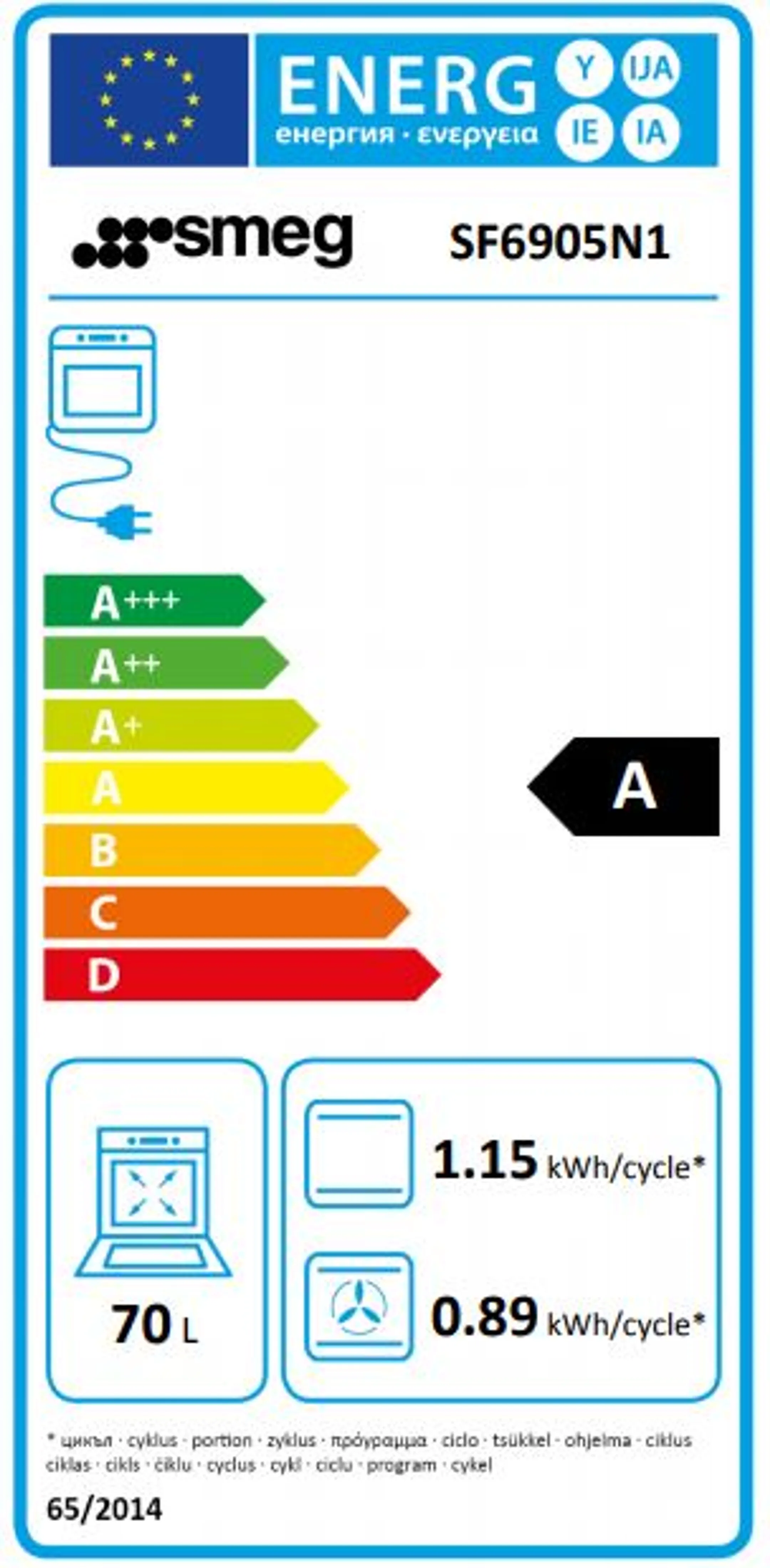 Smeg Four encastrable SF6905N1 image