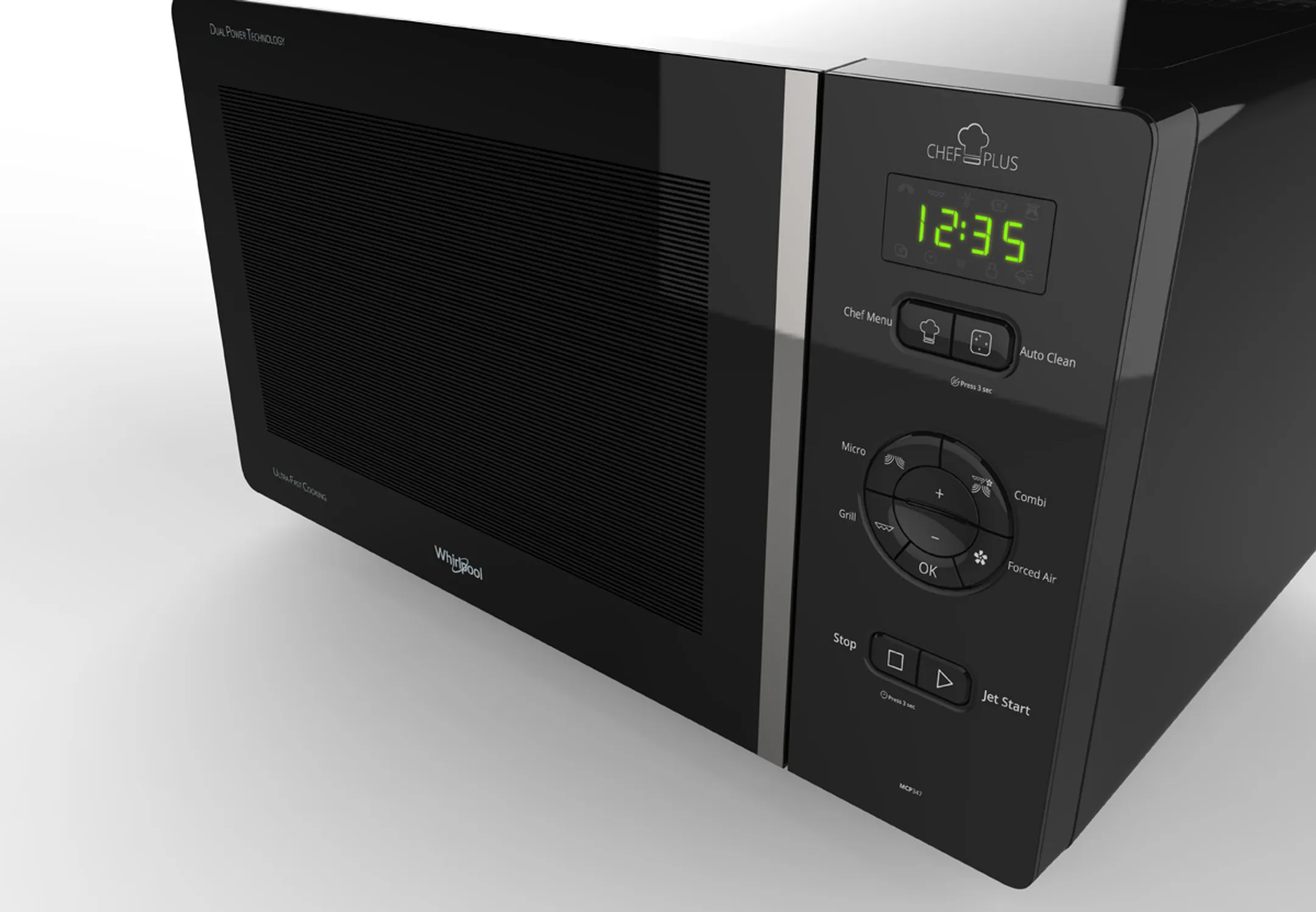 Whirlpool Micro-ondes combiné MCP347BL image