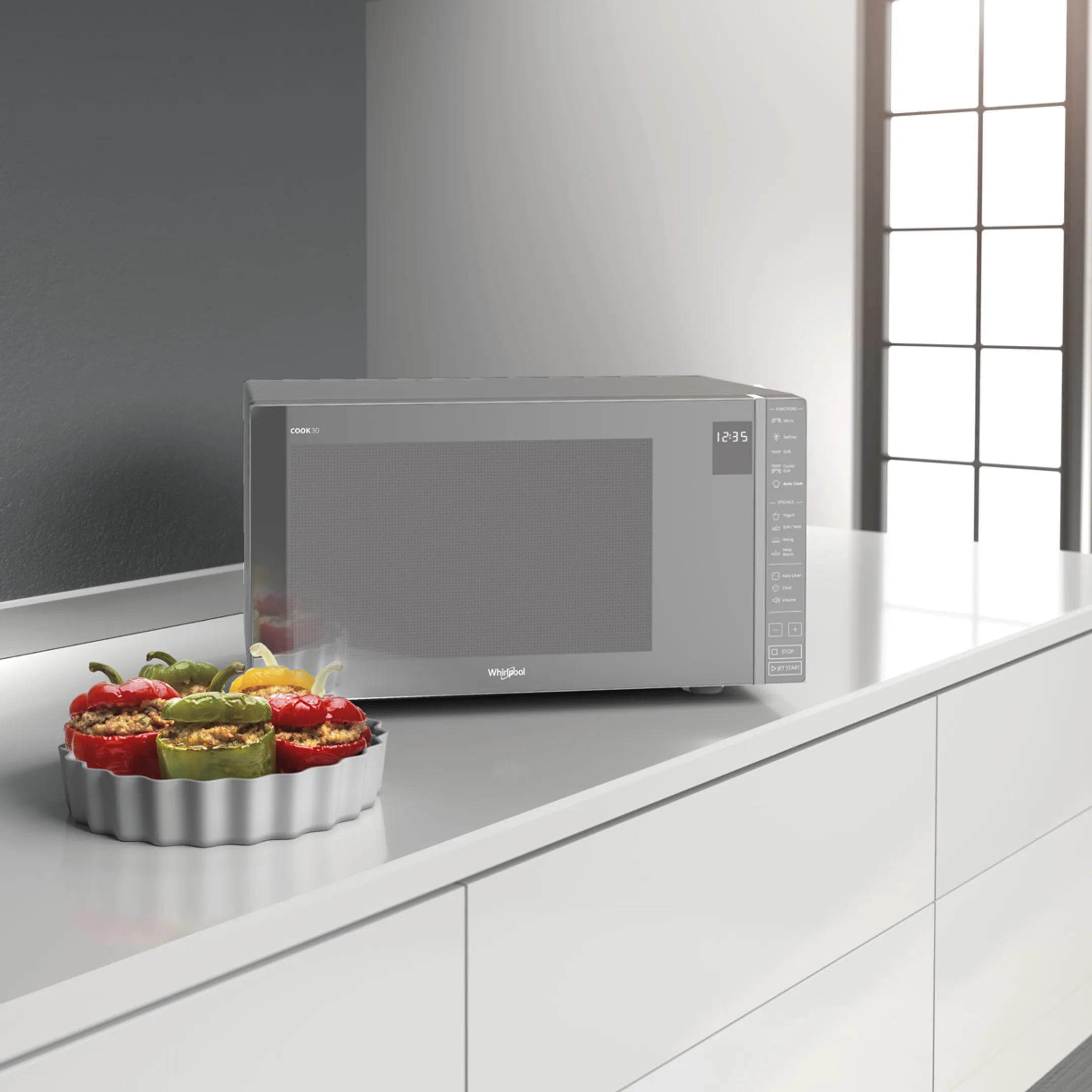 Whirlpool Micro-ondes Grill MWP303M image