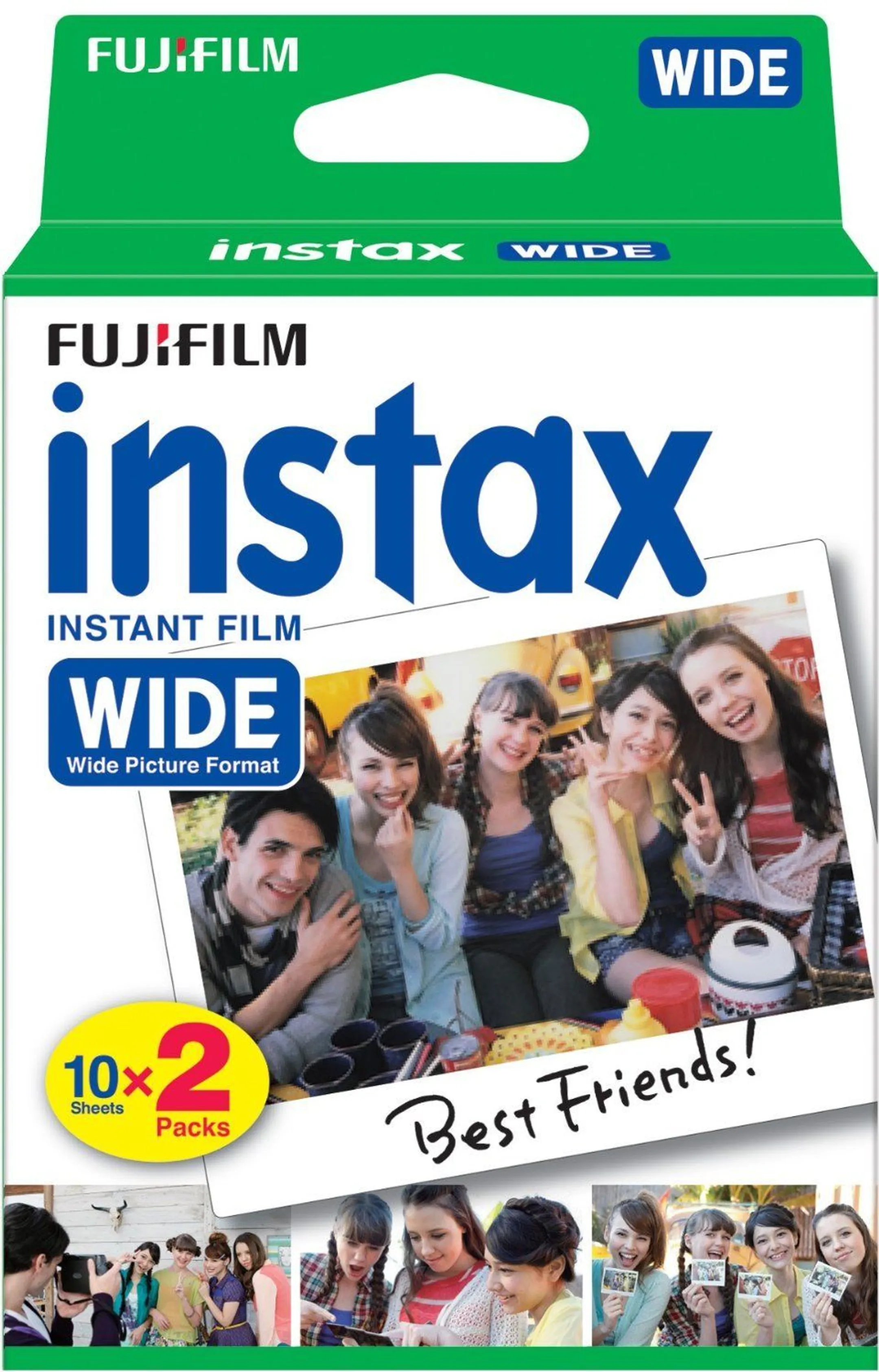 instax Wide - 2 x 10 feuilles