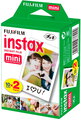 Fujifilm instax Mini - 2 x 10 feuilles