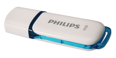 Philips 16 GB Snow édition 2.0 Bleu Électrique 3pcs