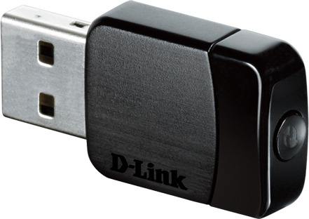 D-Link Adaptateur USB Nano bi‑bande sans fil AC - DWA-171