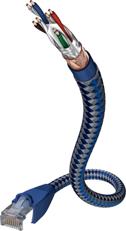 In-Akustik Câble réseau RJ45 0.5 m