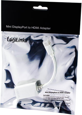 Logilink Adaptateur Mini DisplayPort vers HDMI