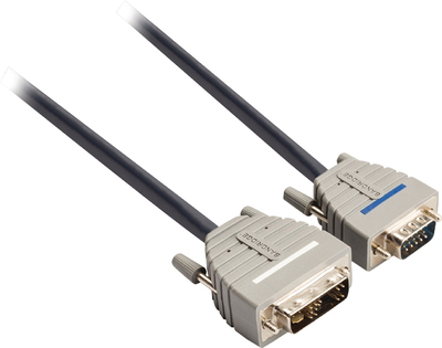 Bandridge Câble VGA vers DVI 12+5-Pins - 2 meter