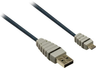 Bandridge Câble micro USB vers USB 2.0 - 2 mètres
