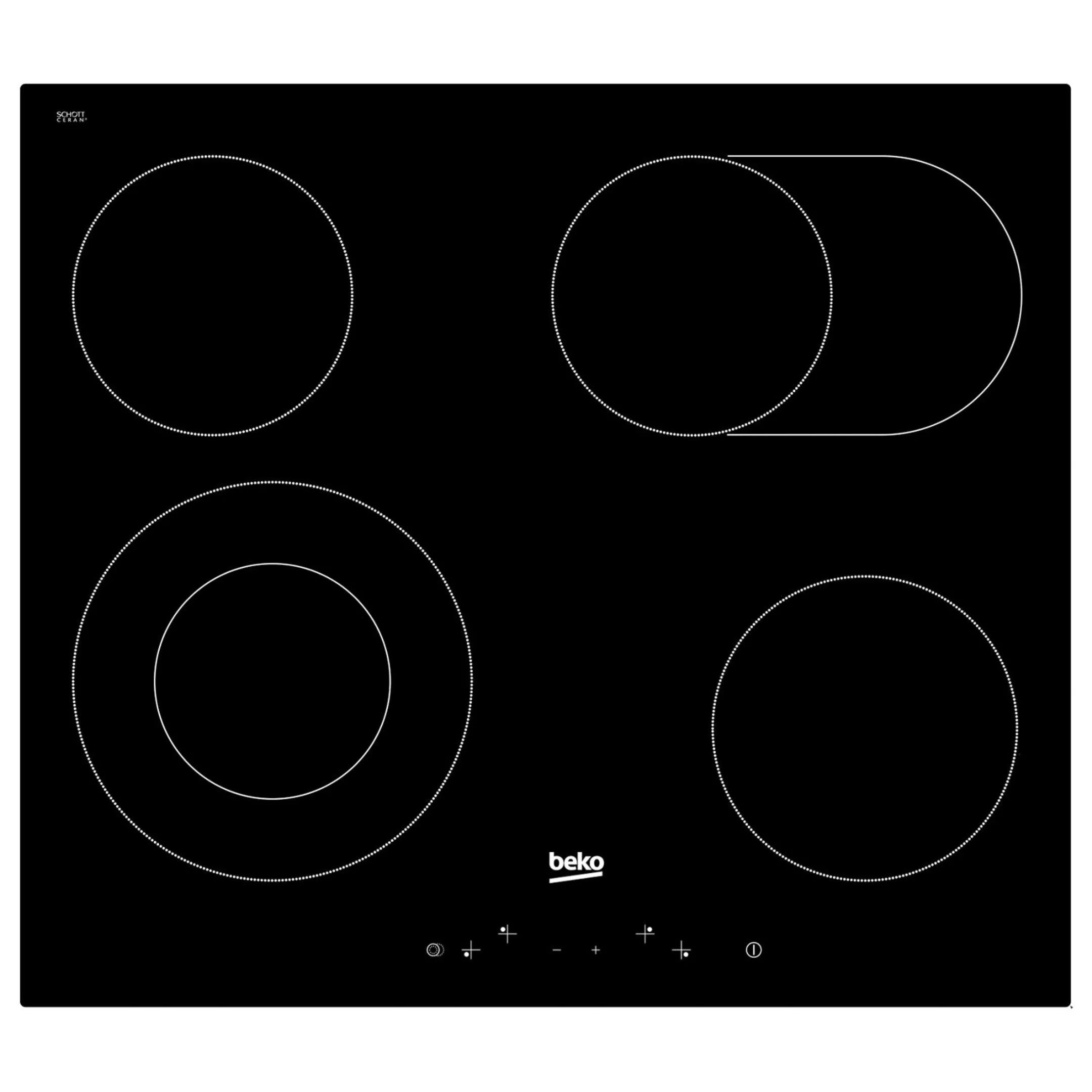 Table de cuisson vitrocéramique HIC 64403