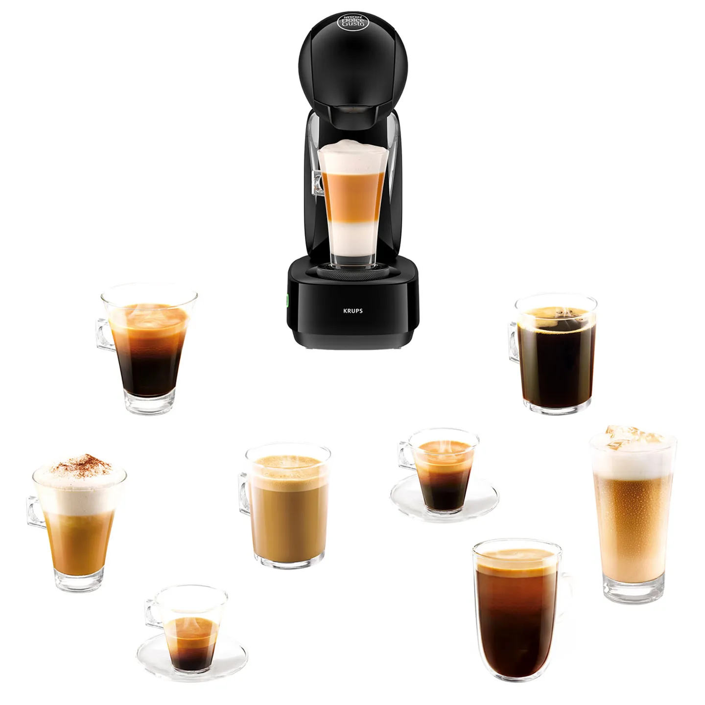Krups Coffee machine Nescafé Dolce Gusto Infinissima KP170810 HIFI