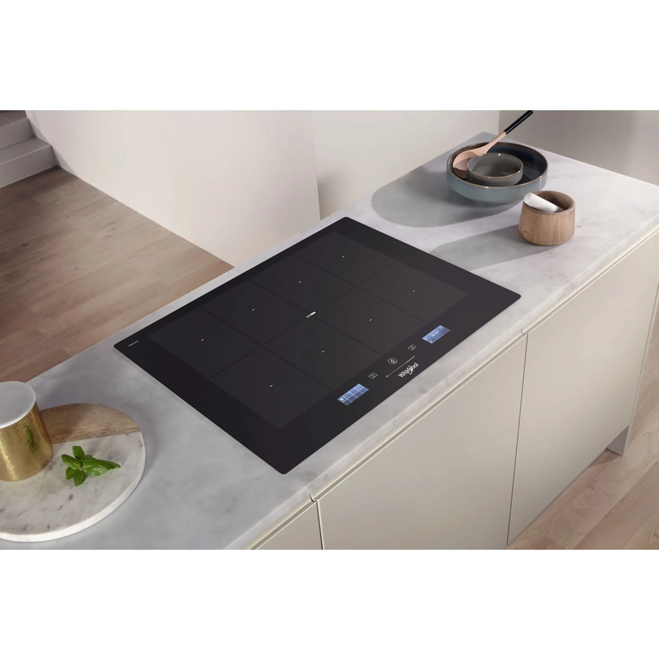 Whirlpool Whirlpool SMP 778 C/NE/IXL Built-in Zone induction hob Black hob image