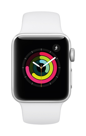 Apple Watch Series 3 - Argent/Blanc 38mm