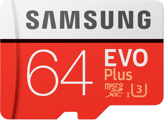 Samsung EVO Plus micro SDXC MB-MC64GA/EU - 64 Go