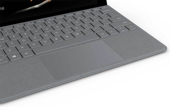 Microsoft Surface Go Type Cover QWERTZ - Platine (KCS-00008)
