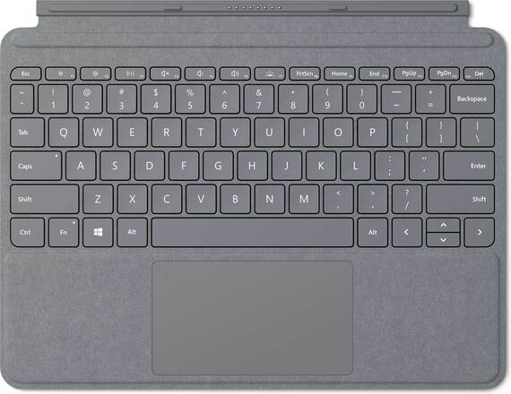 Microsoft Surface Go Type Cover QWERTZ - Platine (KCS-00008)