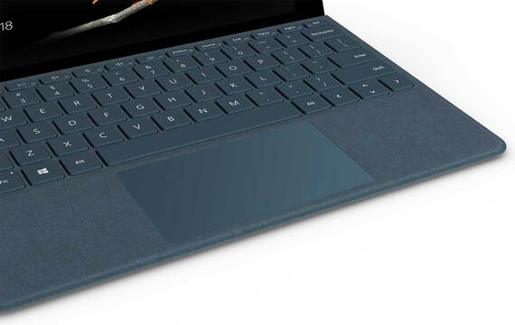 Microsoft Surface Go Type Cover AZERTY - Bleu Cobalt (KCS-00026)