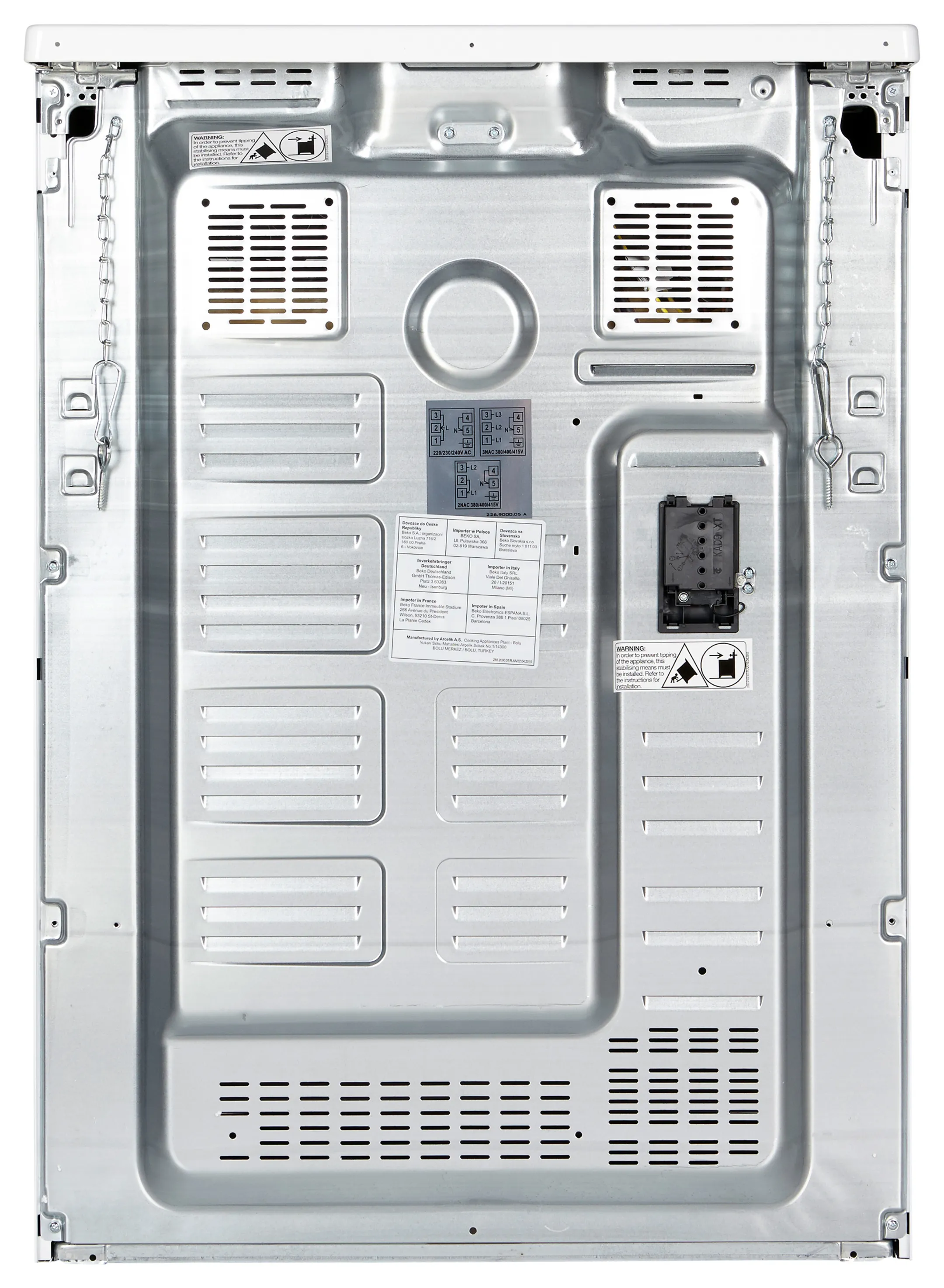 Beko Cuisinière électrique FSM67010GW image