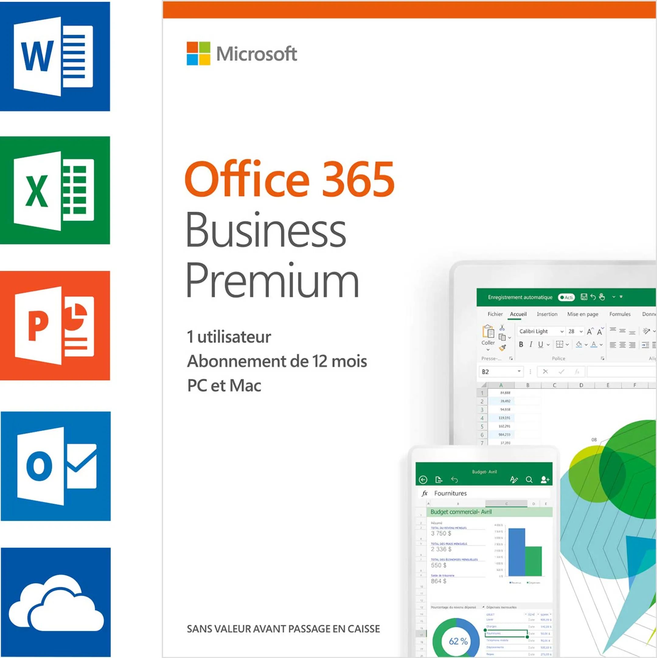 Office 365 Business Premium - 1 Year - FR - KLQ-00666