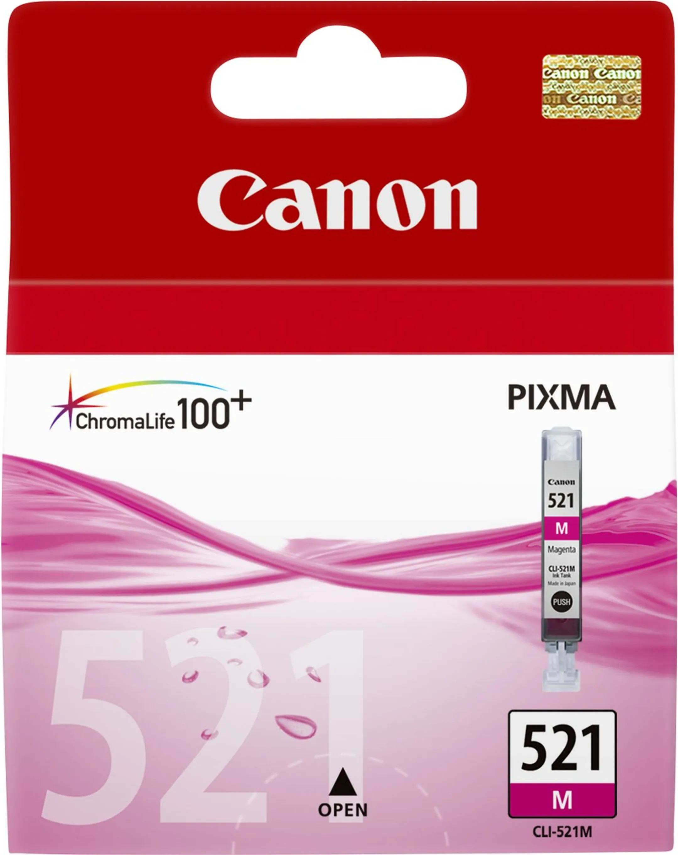 Canon Cartouche d'encre CLI-521M Magente - 2935B001 image