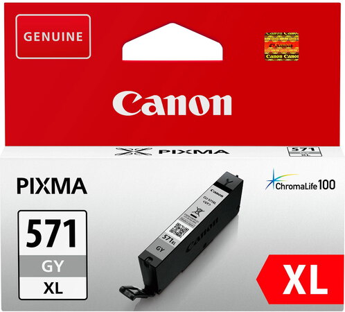 Canon Cartouche d'encre CLI-571XL Gris - 0335C001