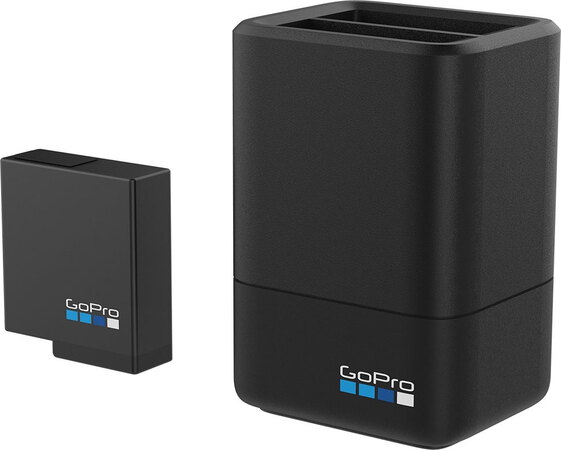 GoPro Chargeur de batterie + batterie extra 1220 mAh - Noir