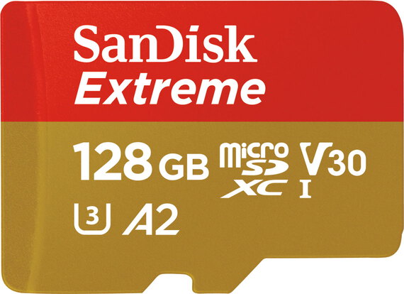 Sandisk Extreme® micro SDXC A2 - 128 Go