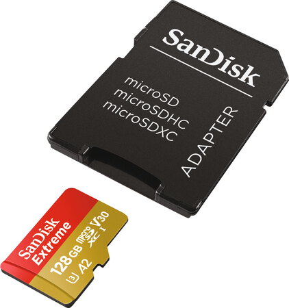 Sandisk Extreme® micro SDXC A2 - 128 Go