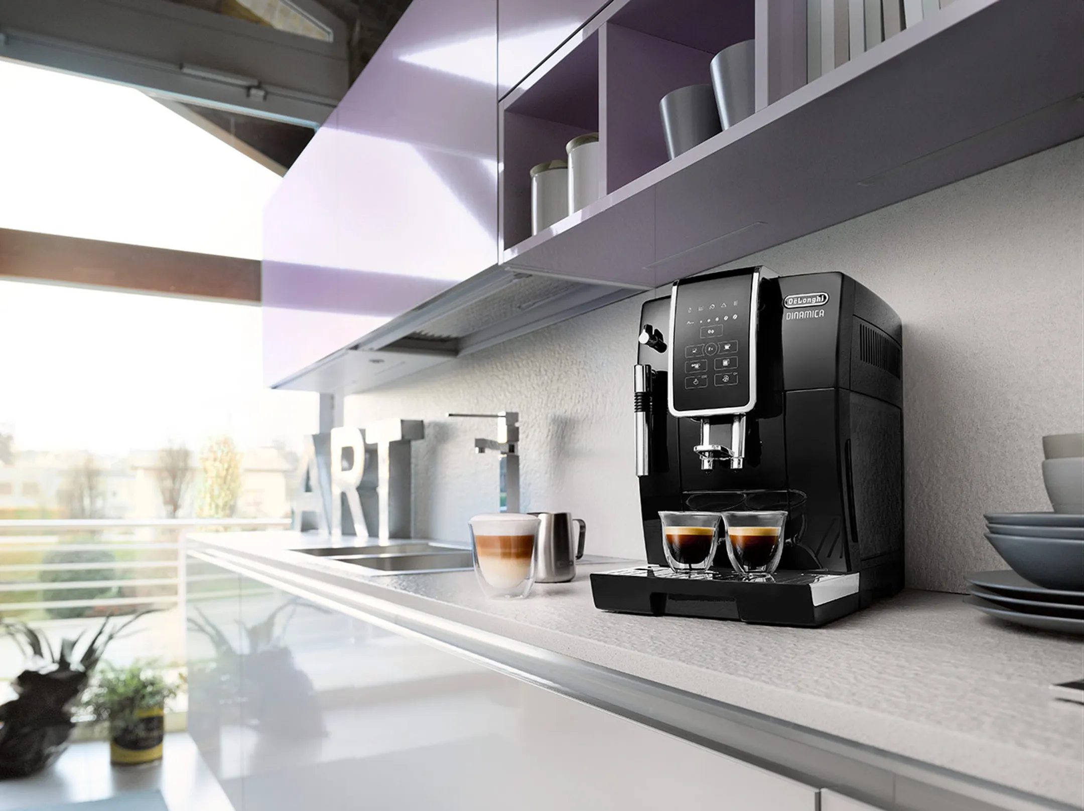 De'Longhi Automatische Espressomaschine Dinamica ECAM350.15.B image