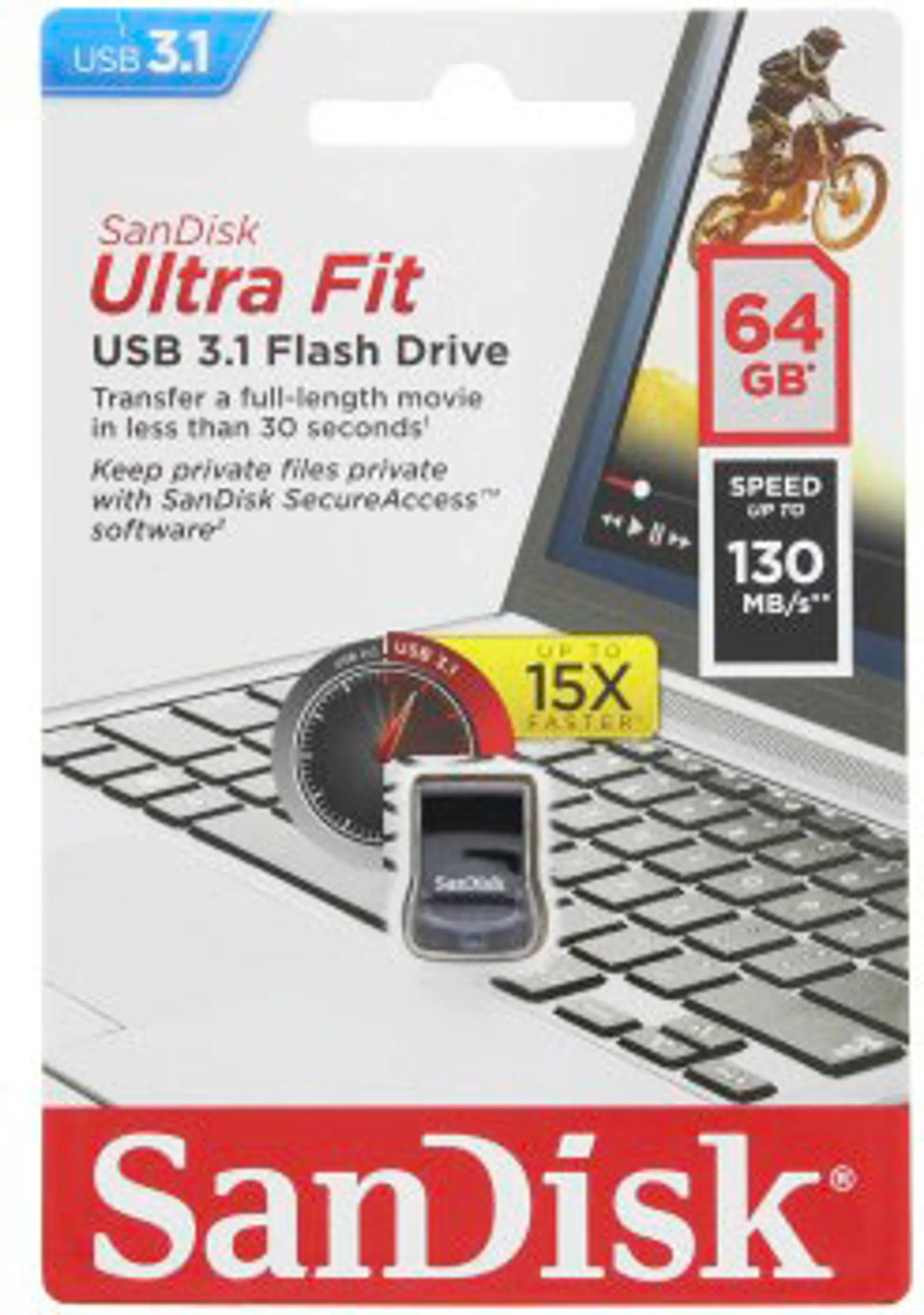 Sandisk Ultra Fit™ USB 3.1 - 64 Go image