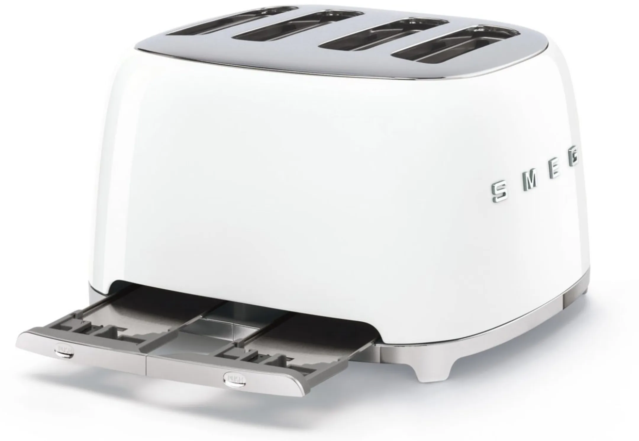 Smeg Grille-pain TSF03WHEU - Blanc image