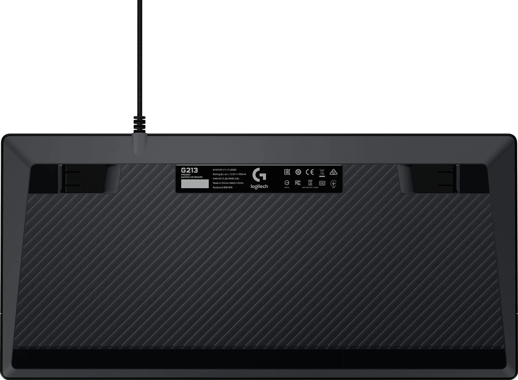 Logitech G Clavier Gaming G213 Prodigy - AZERTY (FR) - Noir image