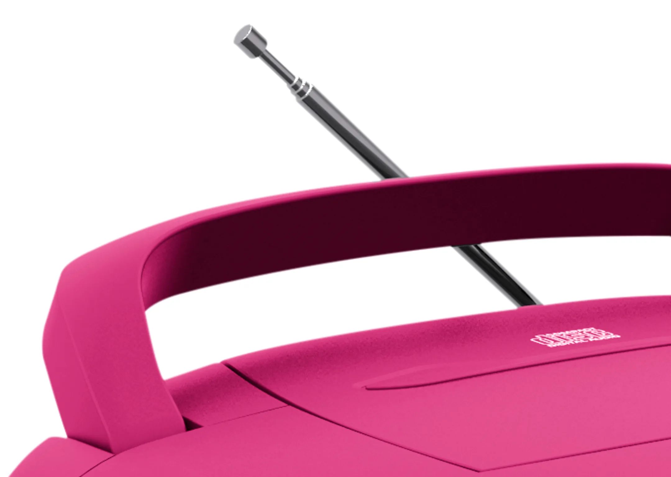 BigBen Tragbares CD-Radio CD61RUSB - Pink image