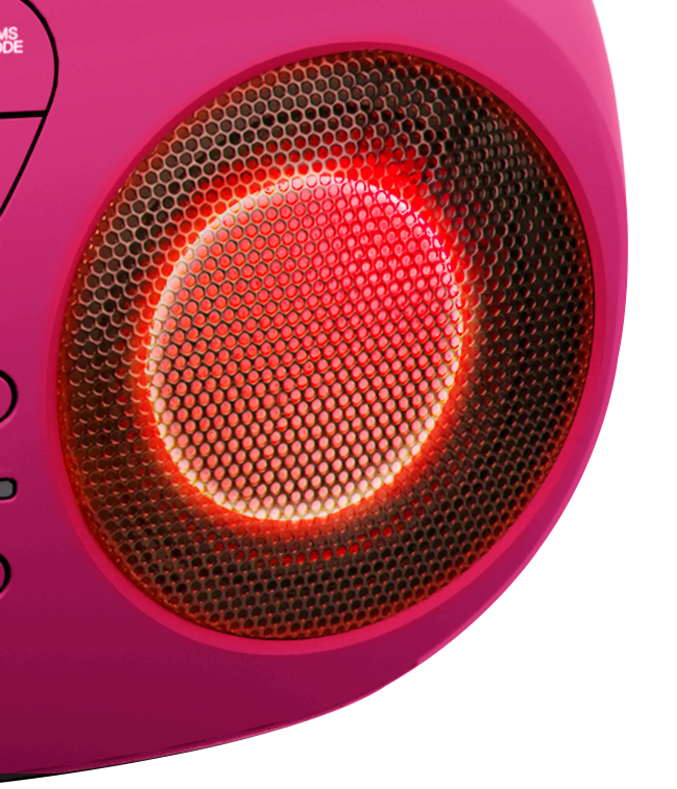 BigBen Tragbares CD-Radio CD61RUSB - Pink image