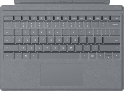 Microsoft Clavier Signature Type Cover pour Surface Pro - Platine