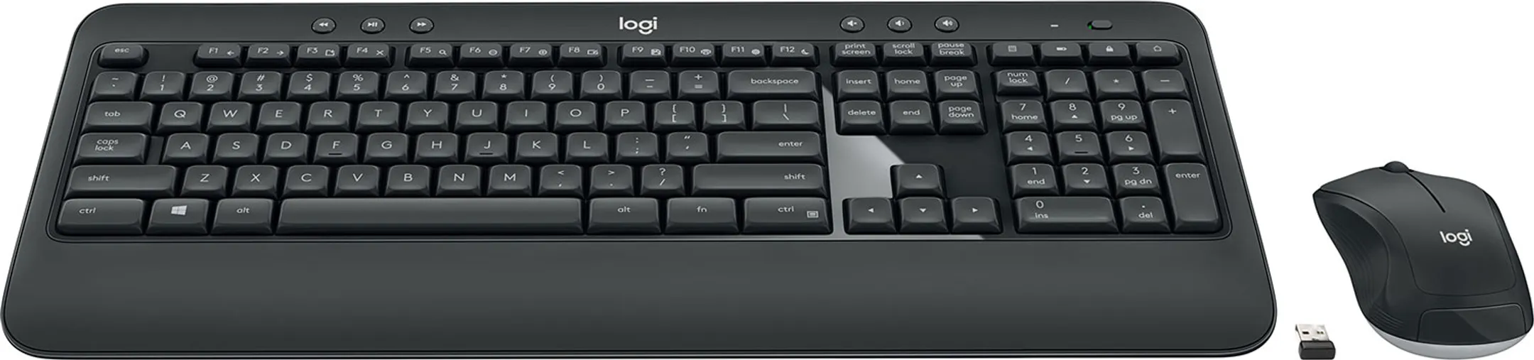 Logitech Clavier + Souris - Sans Fil - MK540 Advanced - AZERTY (BE) - Noir image