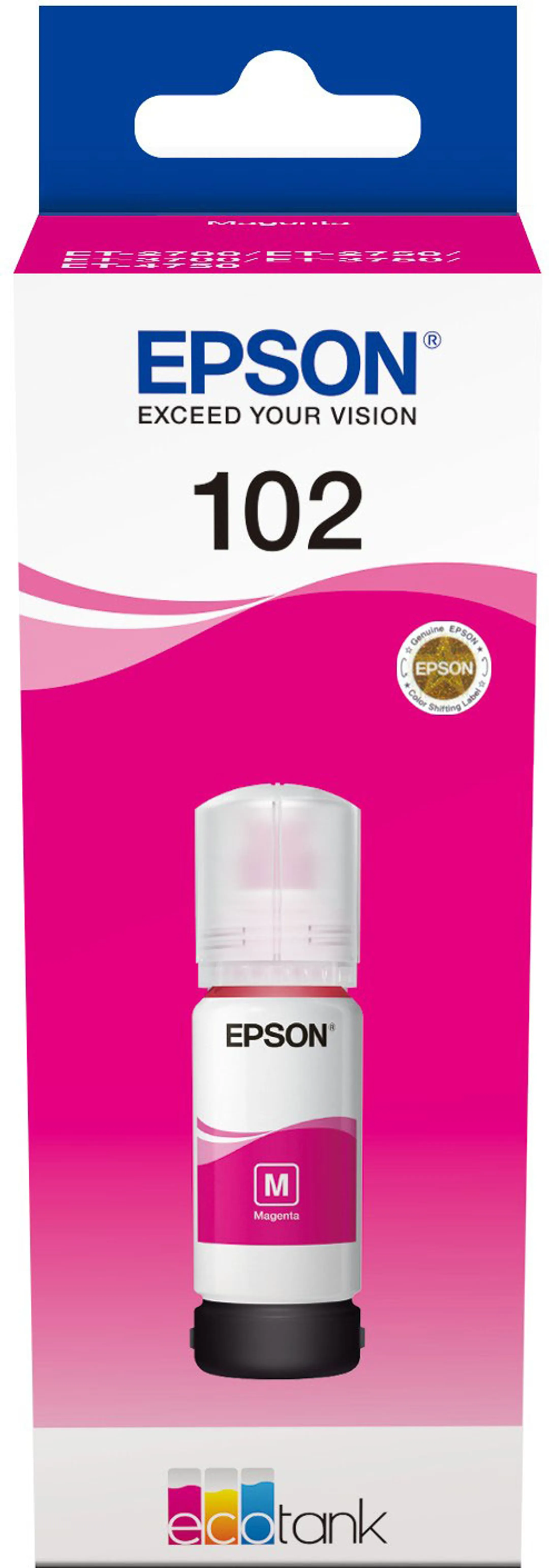 Epson Flasche EcoTank 102 - 70 ml. - Magenta image