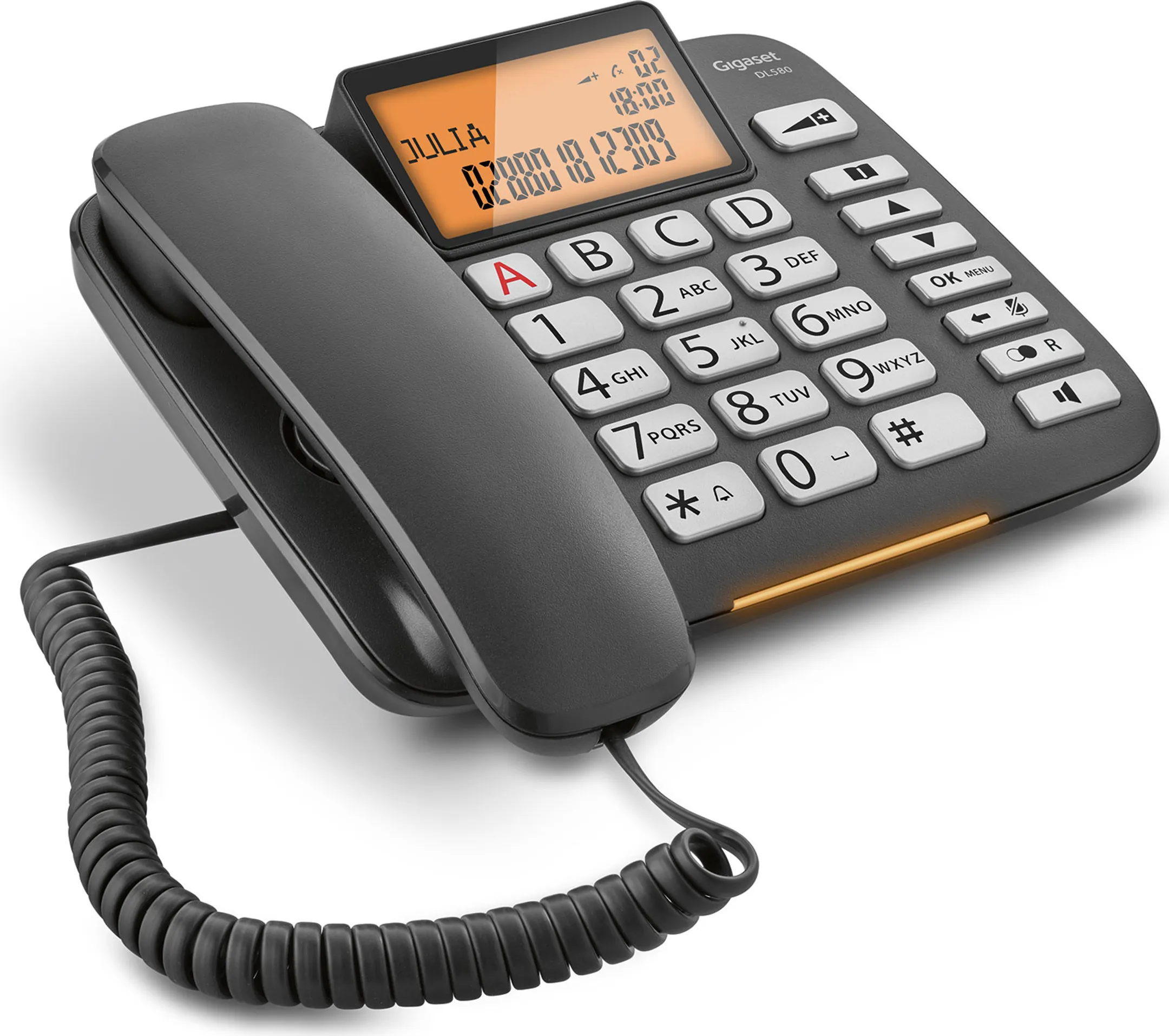 Gigaset Phone DL580 - Black image