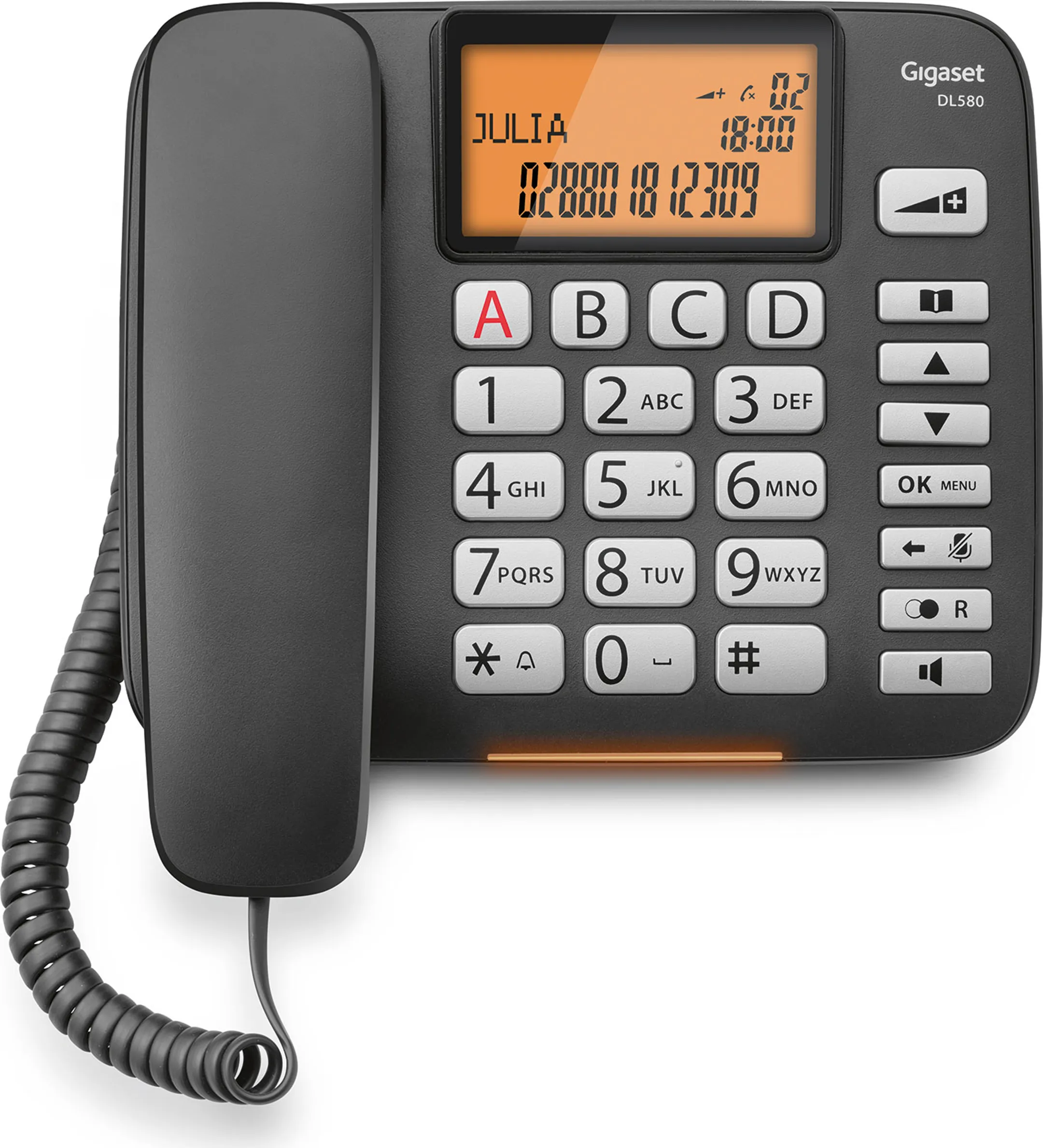 Gigaset Phone DL580 - Black image