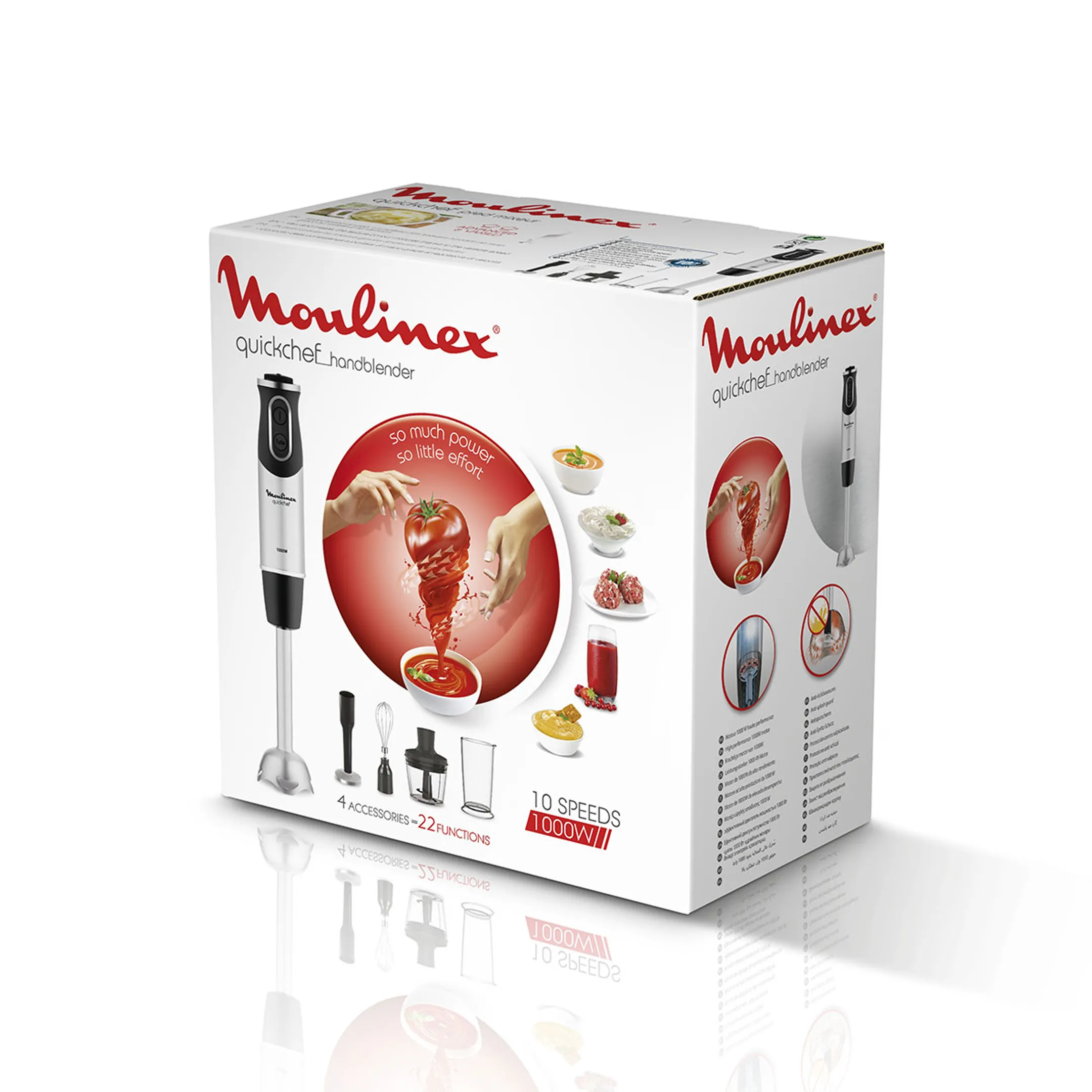 Moulinex Mixeur plongeant QuickChef DD65H810 image