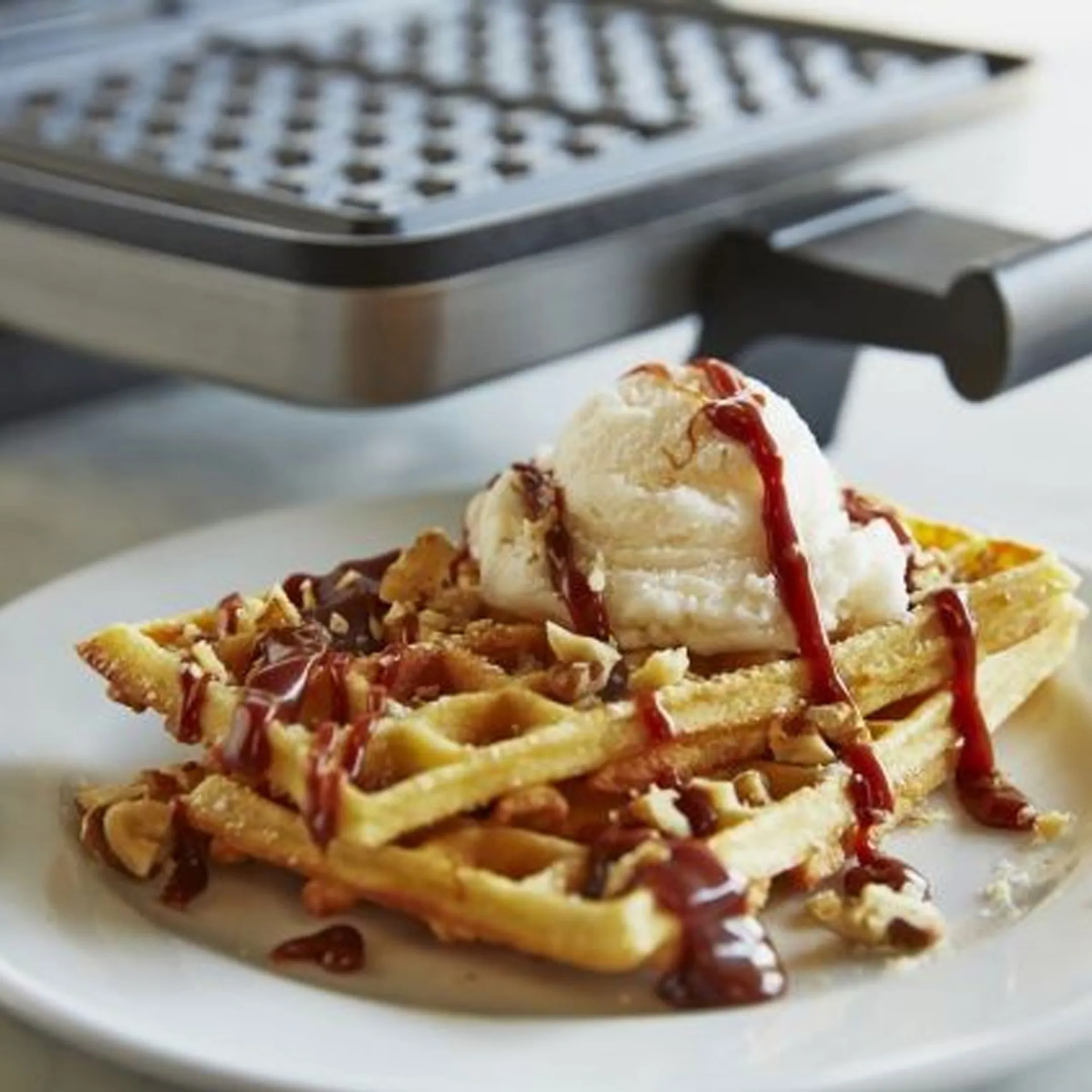 FriFri Plaques Gaufres traditionnelles 4x7 M002 image