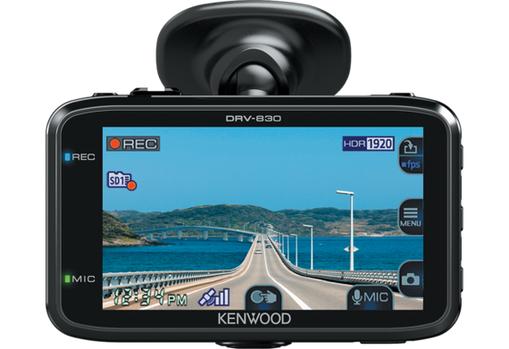 Kenwood Blackbox GPS voiture DRV-830