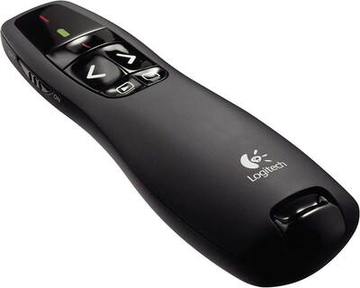 Logitech R400 RF Noir télécommande